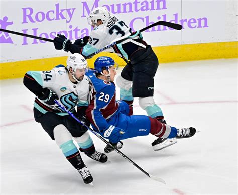 Kraken score first (again) and last to hand Avalanche first home loss of the season